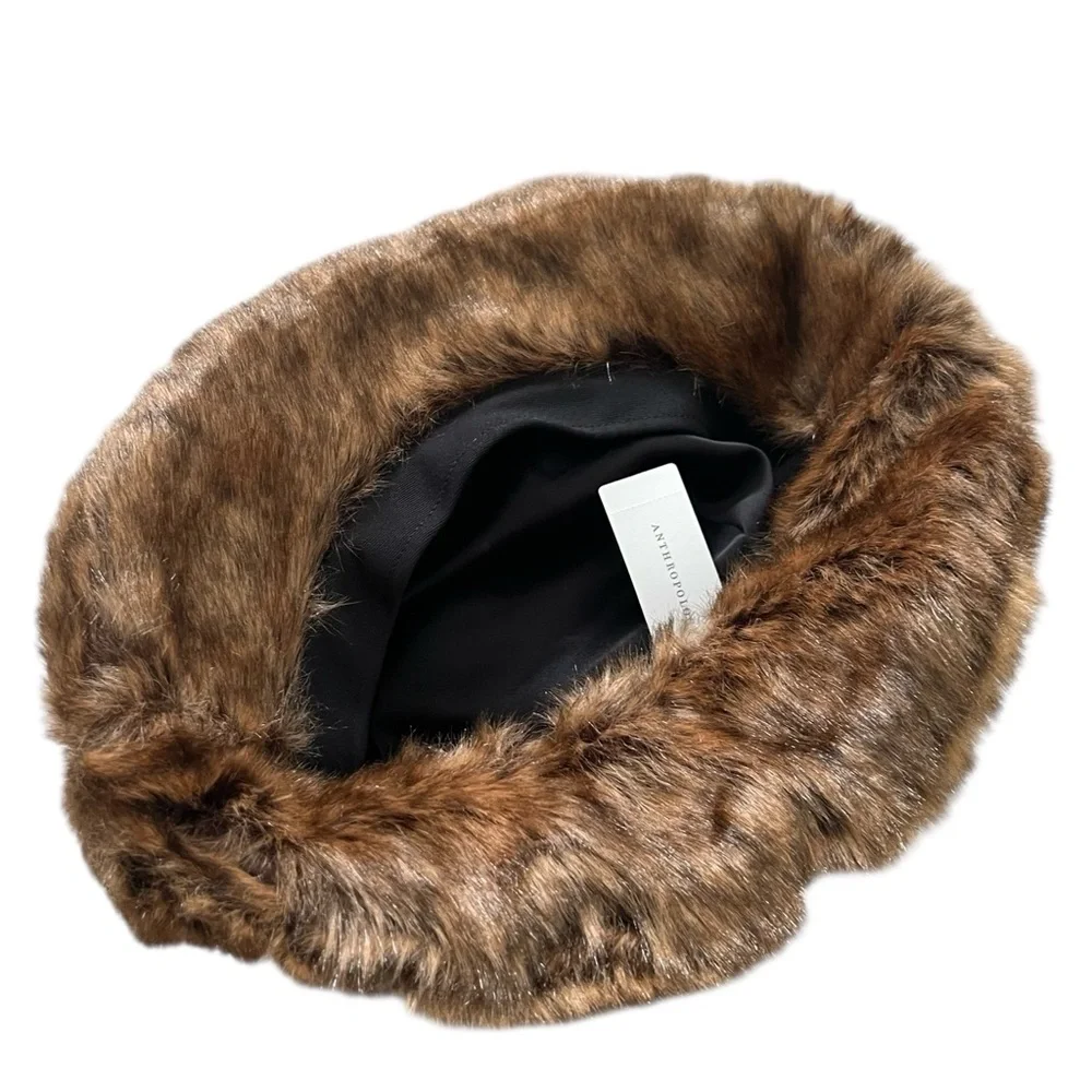 Wyeth Chewie Hat in Brown NWT One Size